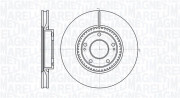 361302040753 Brzdový kotouč MAGNETI MARELLI