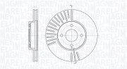 361302040772 Brzdový kotouč MAGNETI MARELLI