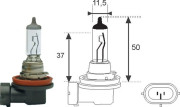 002549100000 MAGNETI MARELLI žárovka H11 (řada STANDARD) | 12V 55W | 002549100000 MAGNETI MARELLI