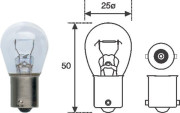 008506100000 MAGNETI MARELLI žárovka P21W (řada STANDARD) | 12V 21W | 008506100000 MAGNETI MARELLI