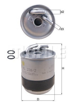 154068324220 Palivový filtr MAGNETI MARELLI