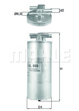 154705622940 Palivový filtr MAGNETI MARELLI