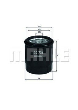 154705167150 Olejový filtr MAGNETI MARELLI