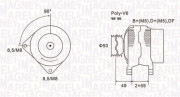 063731147010 generátor MAGNETI MARELLI