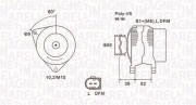 063731588010 generátor MAGNETI MARELLI