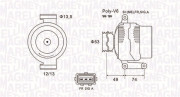 063731635010 generátor MAGNETI MARELLI