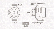 063731638010 generátor MAGNETI MARELLI