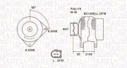 063731675010 generátor MAGNETI MARELLI