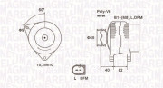 063731746010 generátor MAGNETI MARELLI