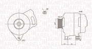 063731750010 generátor MAGNETI MARELLI