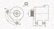 063731761010 generátor MAGNETI MARELLI