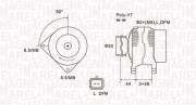 063731827010 generátor MAGNETI MARELLI