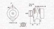 063731889010 generátor MAGNETI MARELLI