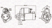 063721289010 Startér MAGNETI MARELLI