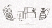 063721330010 Startér MAGNETI MARELLI