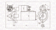 063720624010 Startér MAGNETI MARELLI