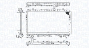 350213197600 Chladič, chlazení motoru MAGNETI MARELLI