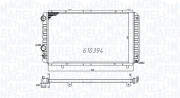 350213706000 Chladič, chlazení motoru MAGNETI MARELLI