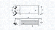 351319204250 Chladič turba MAGNETI MARELLI