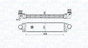 351319204990 Chladič turba MAGNETI MARELLI