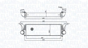 351319205500 Chladič turba MAGNETI MARELLI