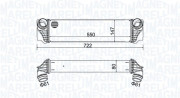 351319205570 Chladič turba MAGNETI MARELLI