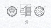 069412235010 vnitřní ventilátor MAGNETI MARELLI