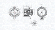 069412340010 vnitřní ventilátor MAGNETI MARELLI