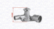 352316170864 Vodní čerpadlo, chlazení motoru MAGNETI MARELLI