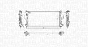 350213198200 Chladič, chlazení motoru MAGNETI MARELLI