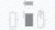 351319205430 Chladič turba MAGNETI MARELLI