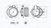 069412722010 vnitřní ventilátor MAGNETI MARELLI