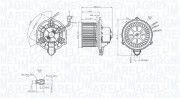 069412752010 vnitřní ventilátor MAGNETI MARELLI