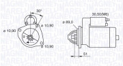 063523673030 Startér MAGNETI MARELLI