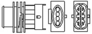 466016355017 Lambda sonda MAGNETI MARELLI