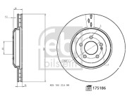 175186 Brzdový kotouč FEBI BILSTEIN