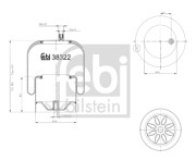 38322 Mech, pneumaticke odpruzeni FEBI BILSTEIN