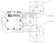 39093 Mech, pneumaticke odpruzeni FEBI BILSTEIN