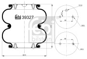 39327 Mech, pneumaticke odpruzeni FEBI BILSTEIN