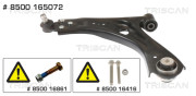 8500 165072 Řídicí páka, zavěšení kol TRISCAN