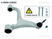 8500 23593 Řídicí páka, zavěšení kol TRISCAN