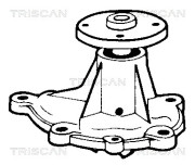 8600 14235 Vodní čerpadlo, chlazení motoru TRISCAN