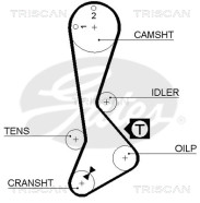 8645 5188xs Ozubený řemen rozvodů TRISCAN