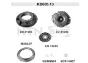 KB655.13 Opravná sada, horní uložení tlumičů SNR