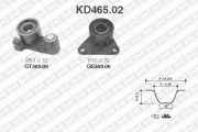 KD465.02 ozubení,sada rozvodového řemene SNR