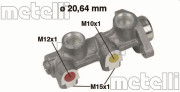 05-0184 Hlavní brzdový válec METELLI