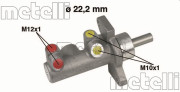 05-0230 Hlavní brzdový válec METELLI