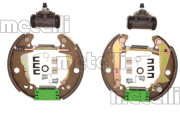 51-0043 Sada brzdových čelistí Kit premounted METELLI