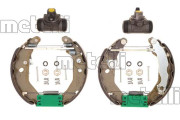 51-0047 Sada brzdových čelistí Kit premounted METELLI