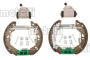 51-0209 Sada brzdových čelistí Kit premounted METELLI